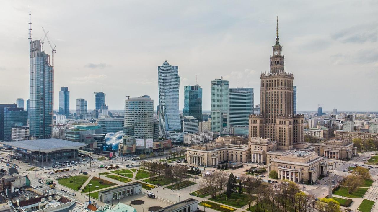 Nice Studio In Centrum Warsaw With Netflix Zewnętrze zdjęcie